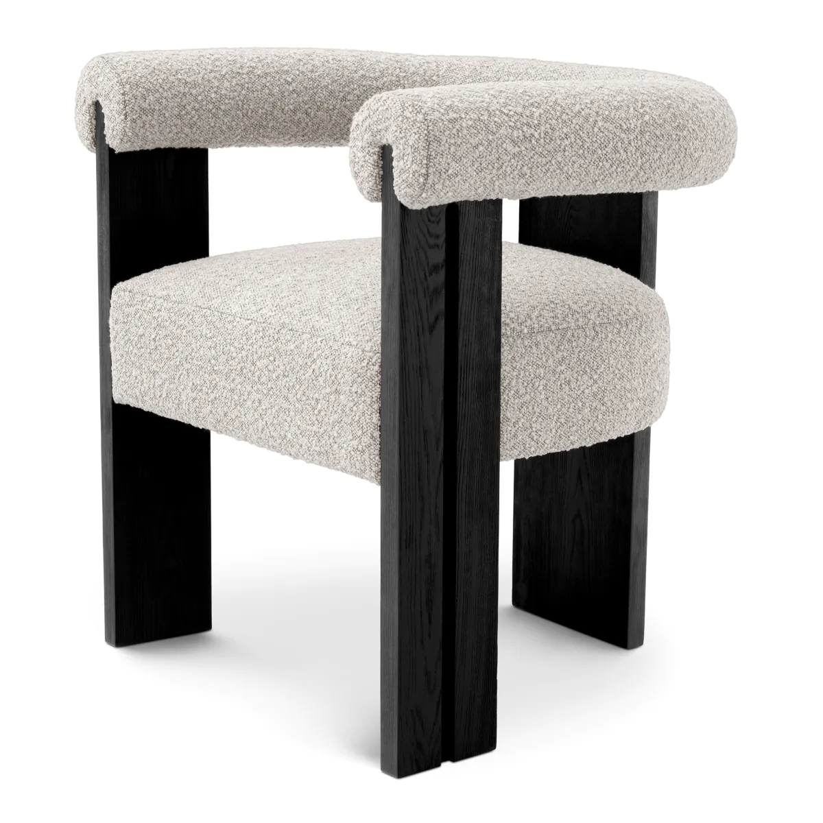 Percy Boucle Cream Dining Chair
