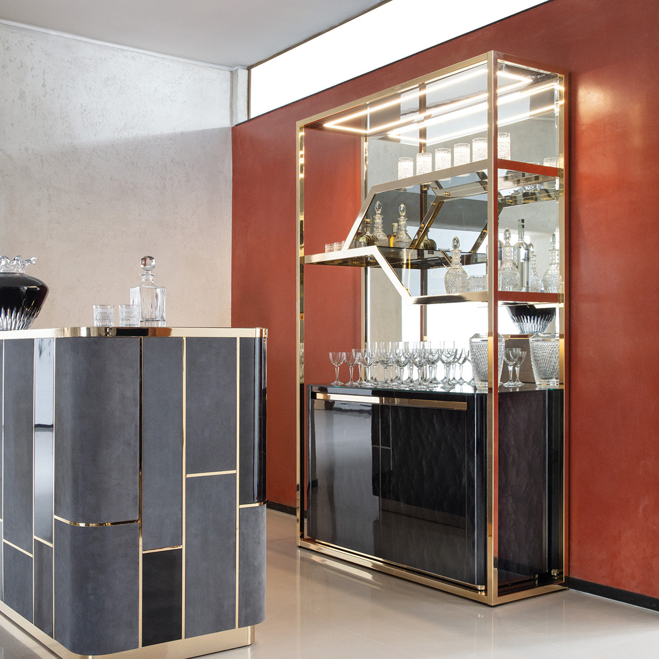 Giorgio Collection Luxury Bar Cabinet