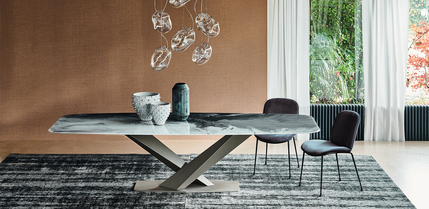 Stratos Wood Dining Table