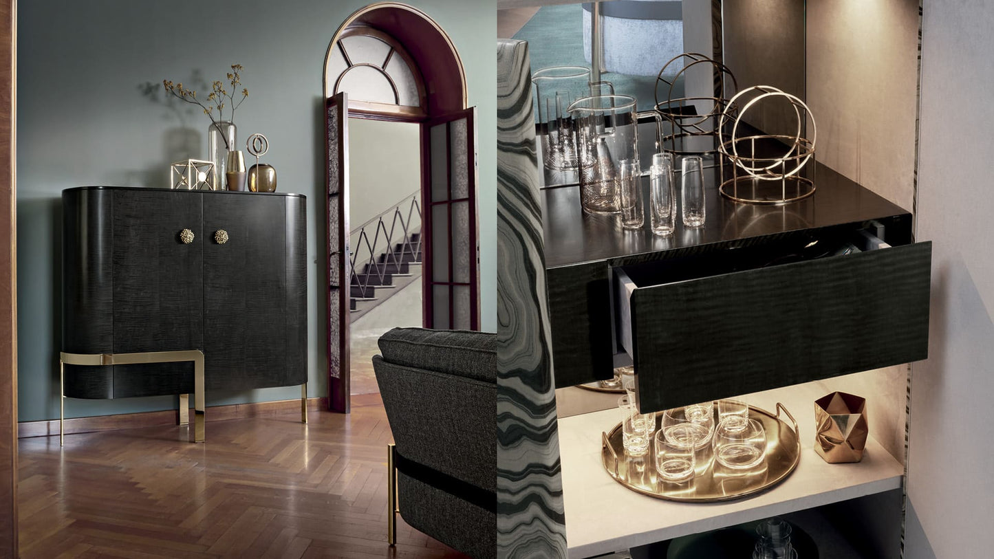 Italia Doris Bar Cabinet