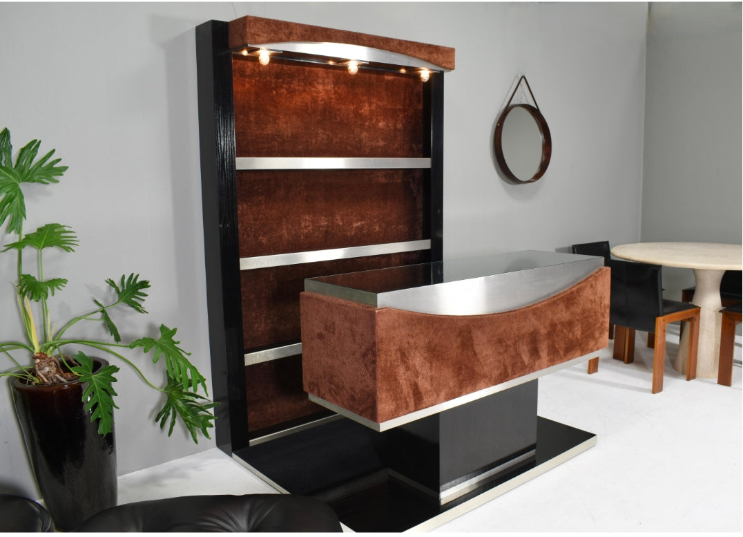 Italian Cocktail Dry Bar Cabinet