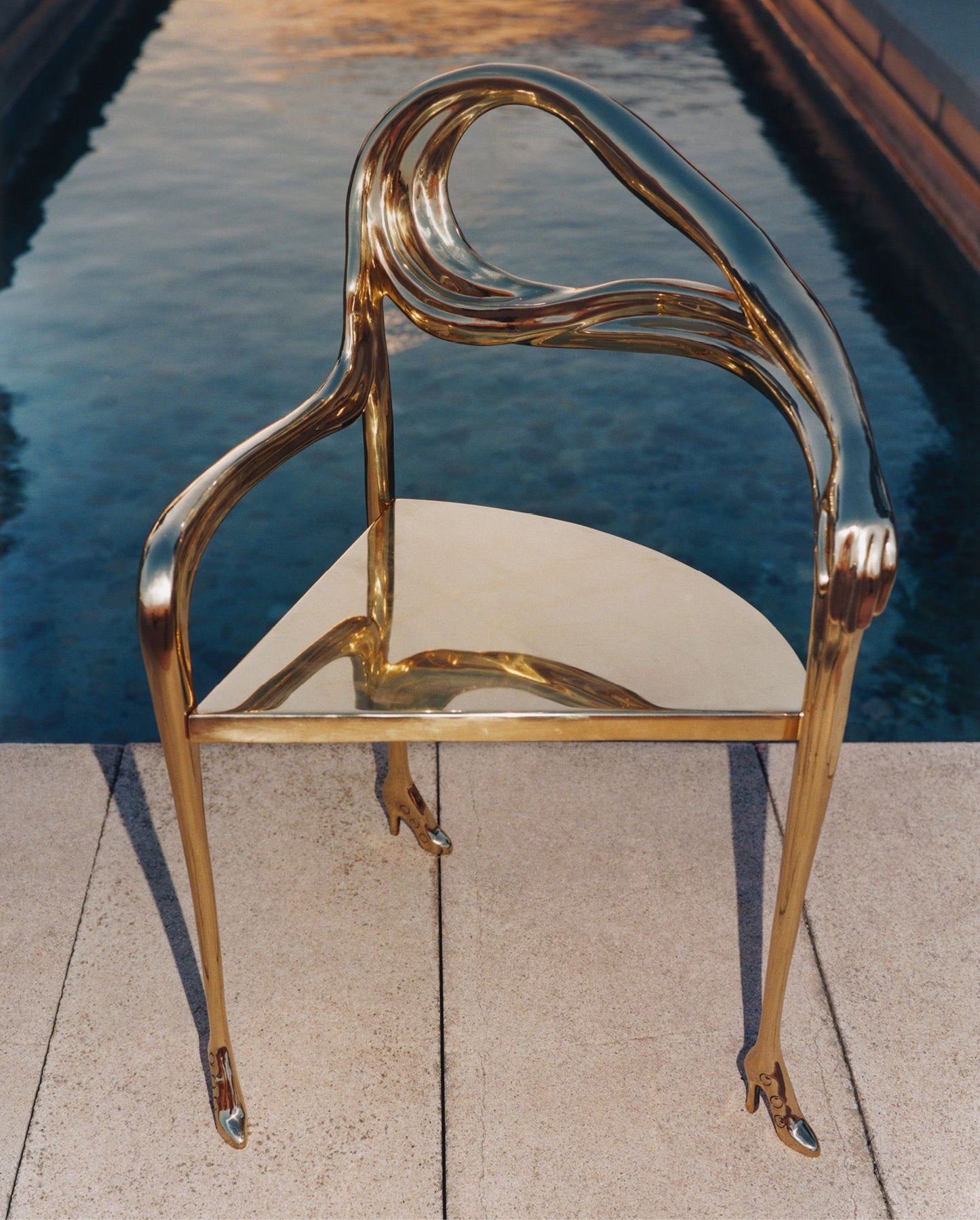 Handmade Sculpture Armchair