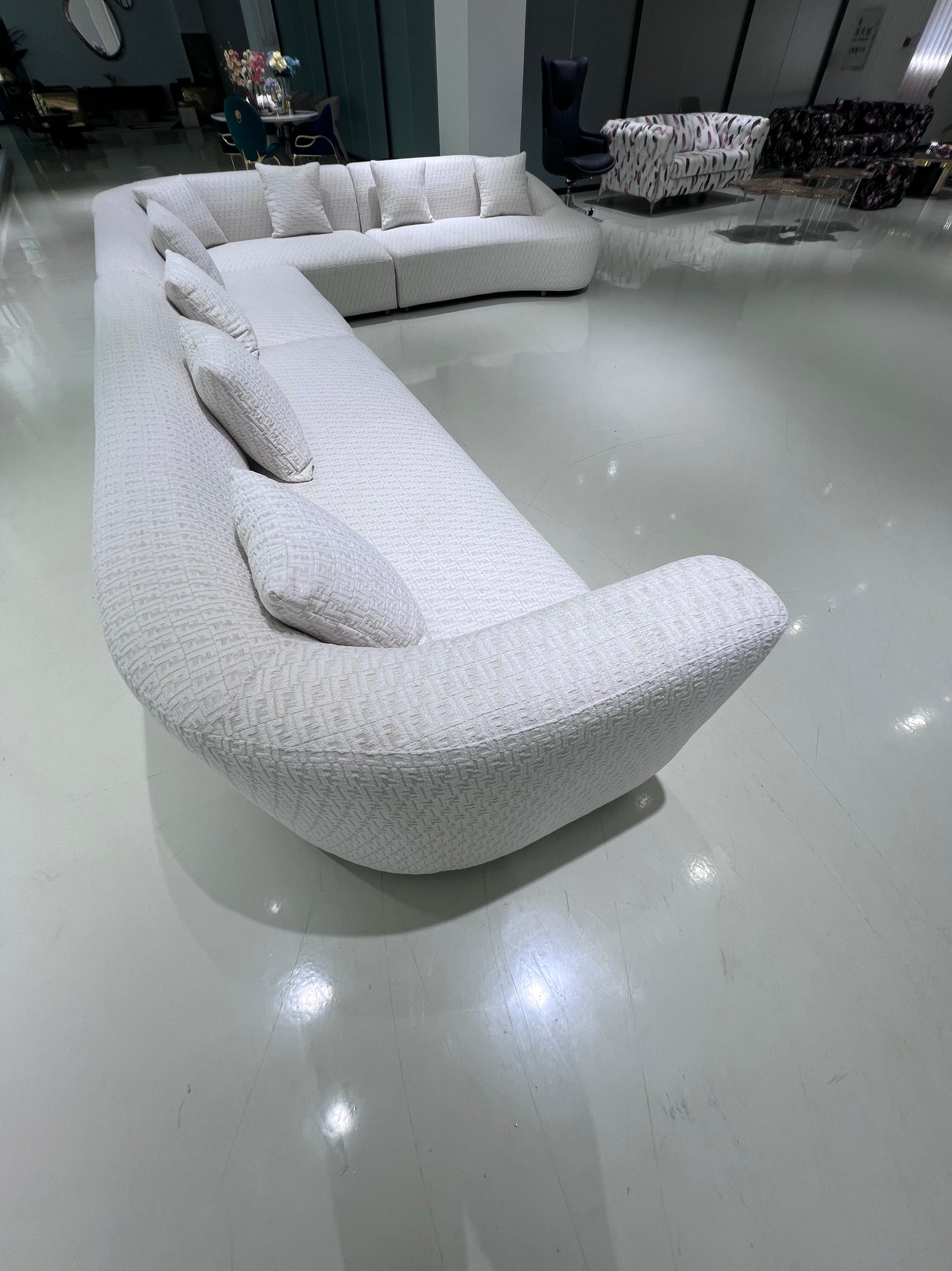 Custom Longest Surf Sofa