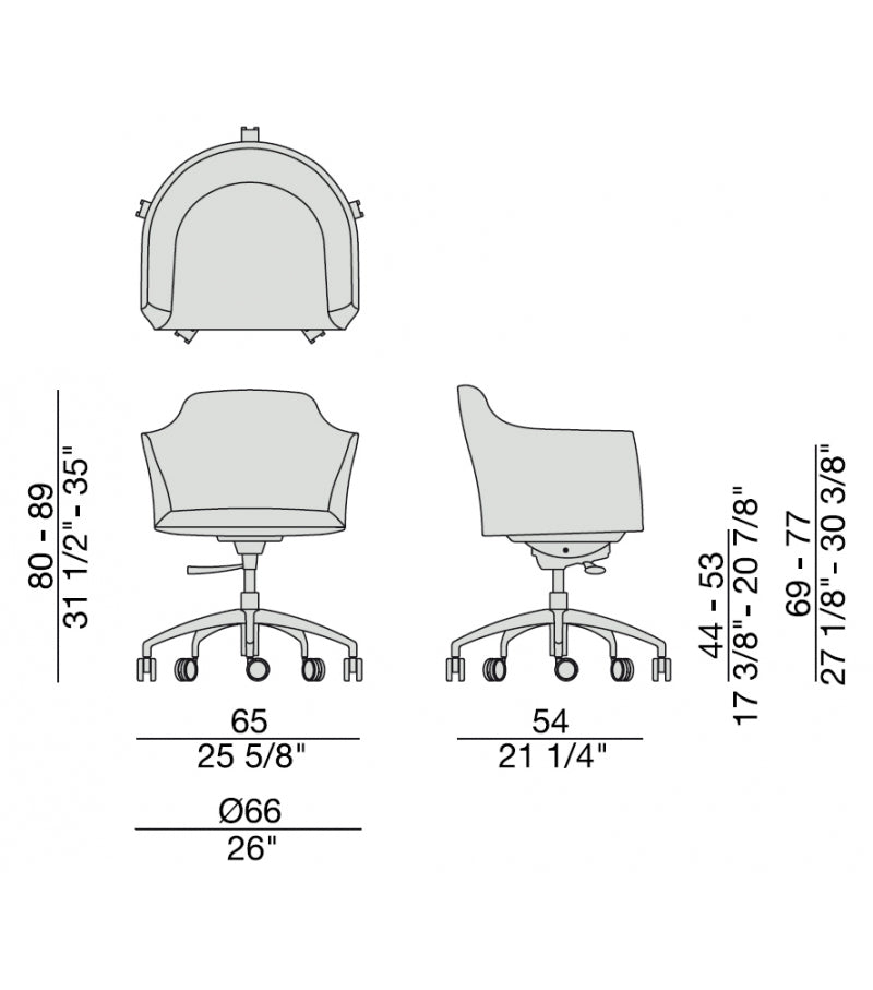 Swiveling Chair