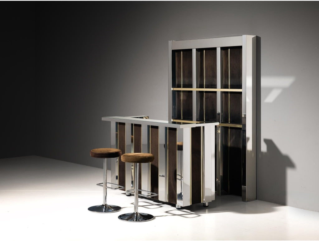 Hollywood Regency Bar Cabinet