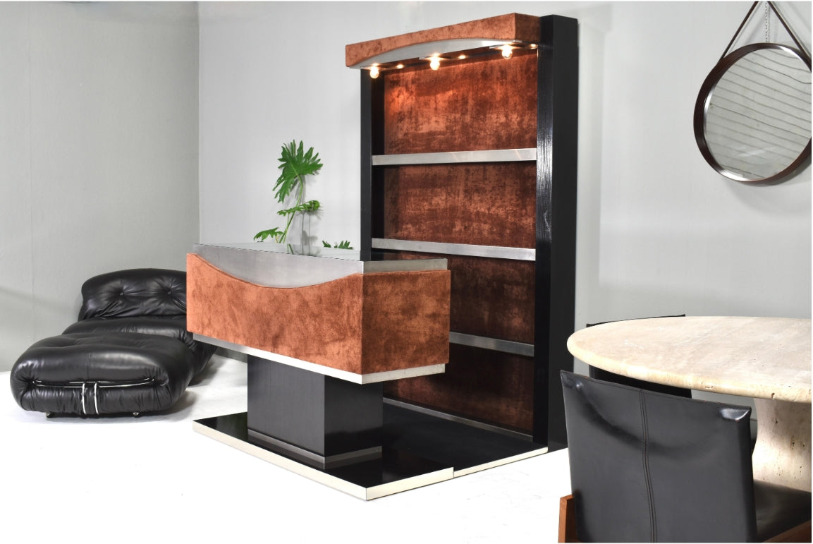 Italian Cocktail Dry Bar Cabinet