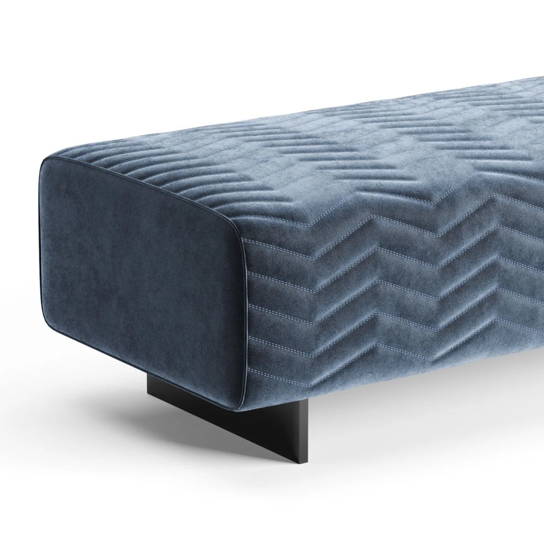 Luxury Quincy Chevron Bench