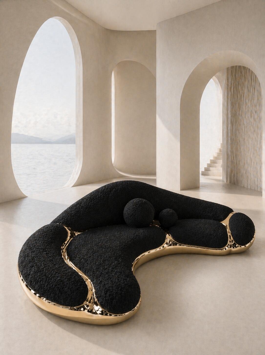 3D Artistic Designer Sofa