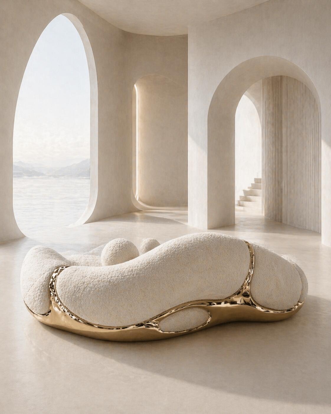 3D Artistic Designer Sofa