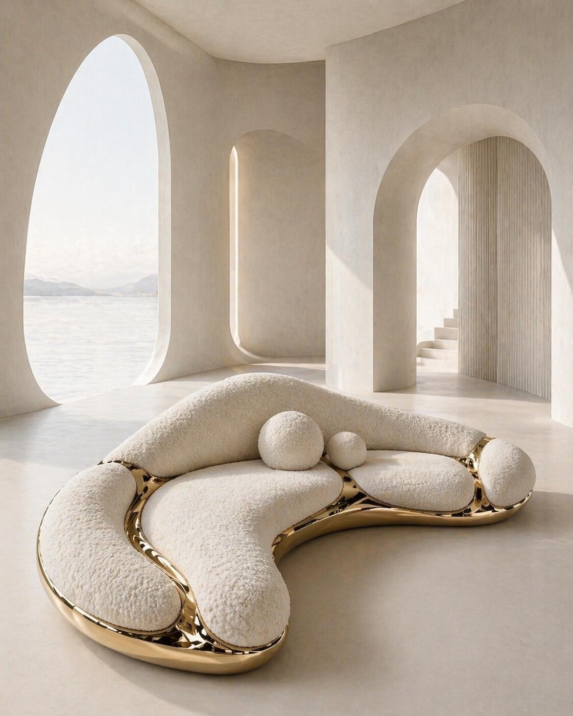 3D Artistic Designer Sofa
