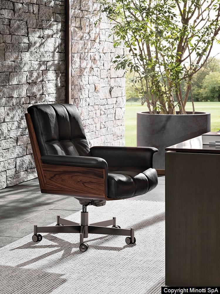 Minotti Daiki Studio Office Chair