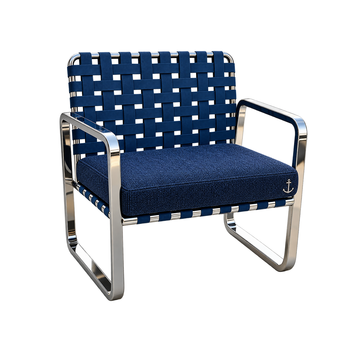 Anchor Nautical Accent Chair