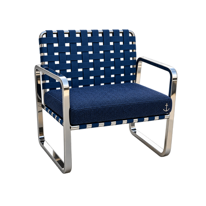 Anchor Nautical Accent Chair