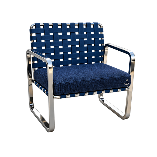 Anchor Nautical Accent Chair