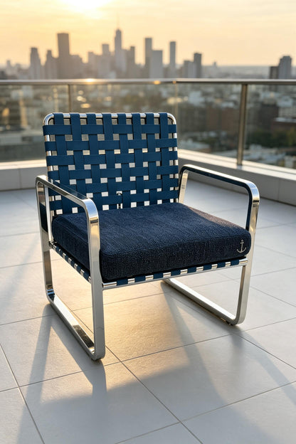 Anchor Nautical Accent Chair