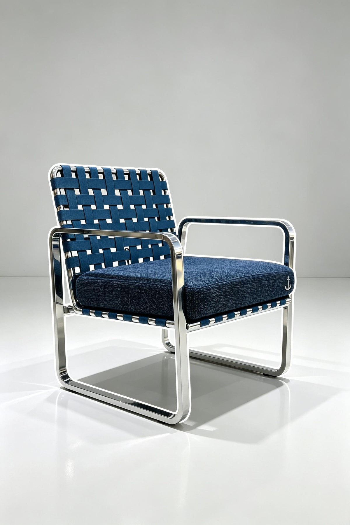 Anchor Nautical Accent Chair
