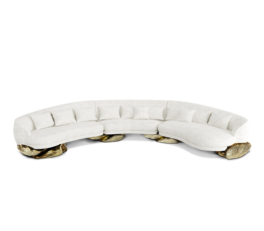 Handmade Curved Sofa