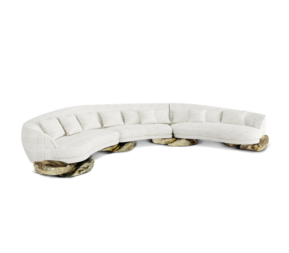Handmade Curved Sofa