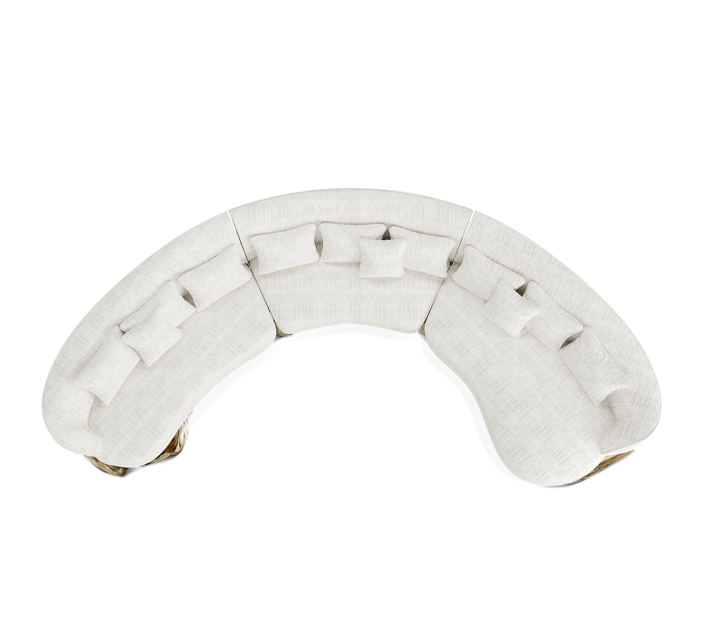 Handmade Curved Sofa