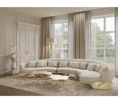 Handmade Curved Sofa