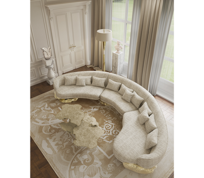 Handmade Curved Sofa