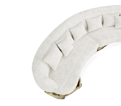 Handmade Curved Sofa
