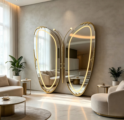 Luxury Butterfly Mirror
