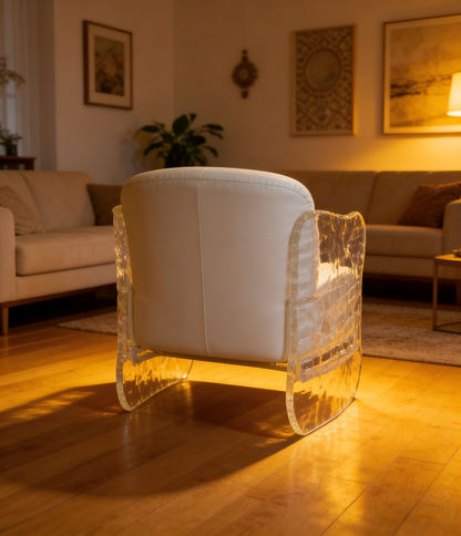 Artistic Designer Acrylic Armchair
