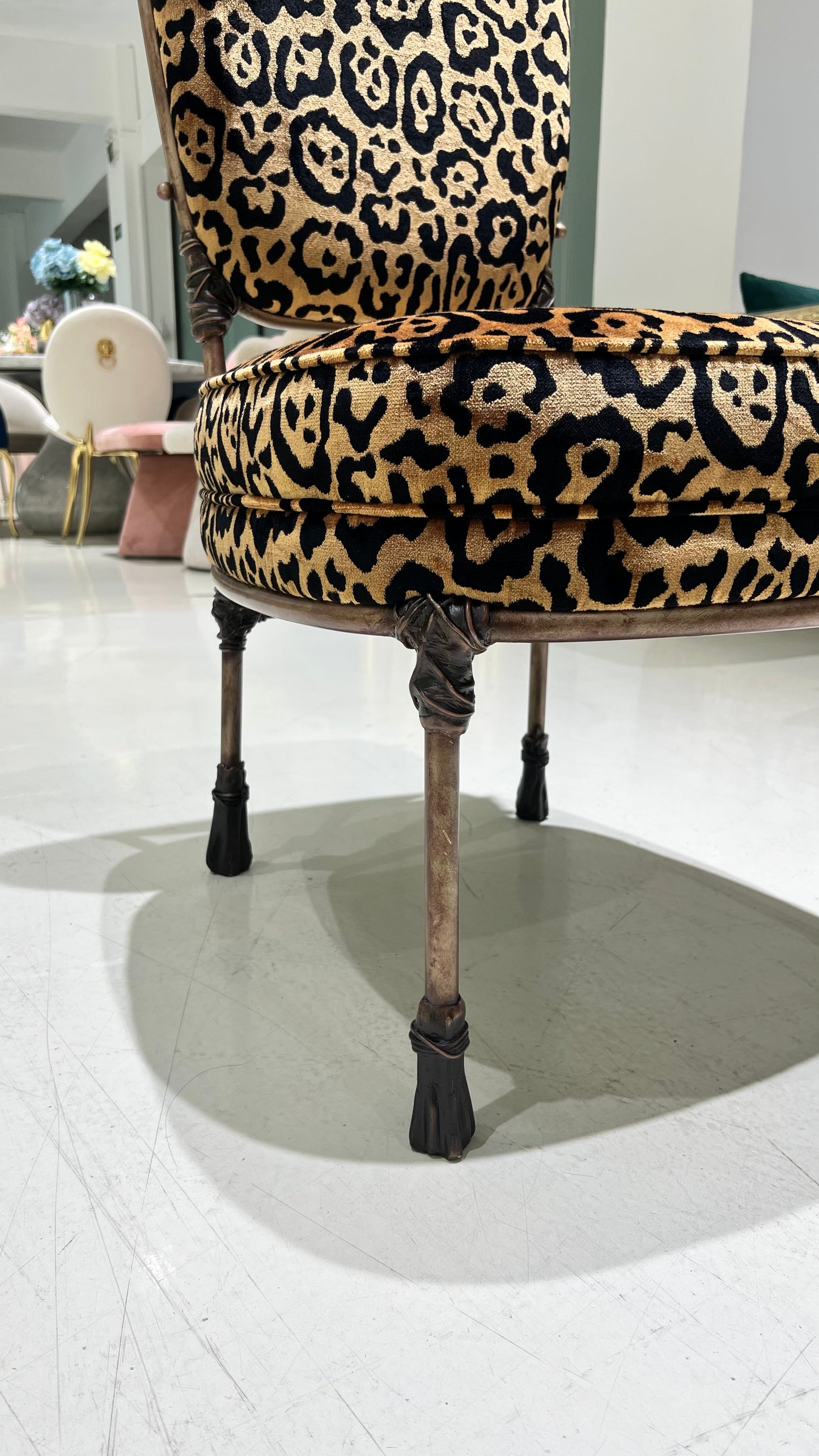 Designer Brass MB Chair