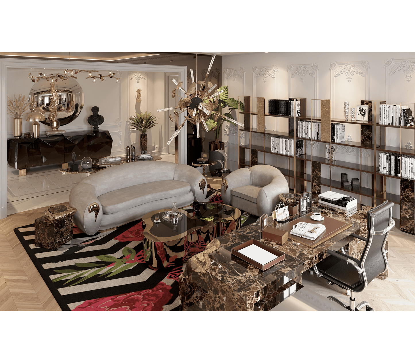 Artistic Handmade Sofa