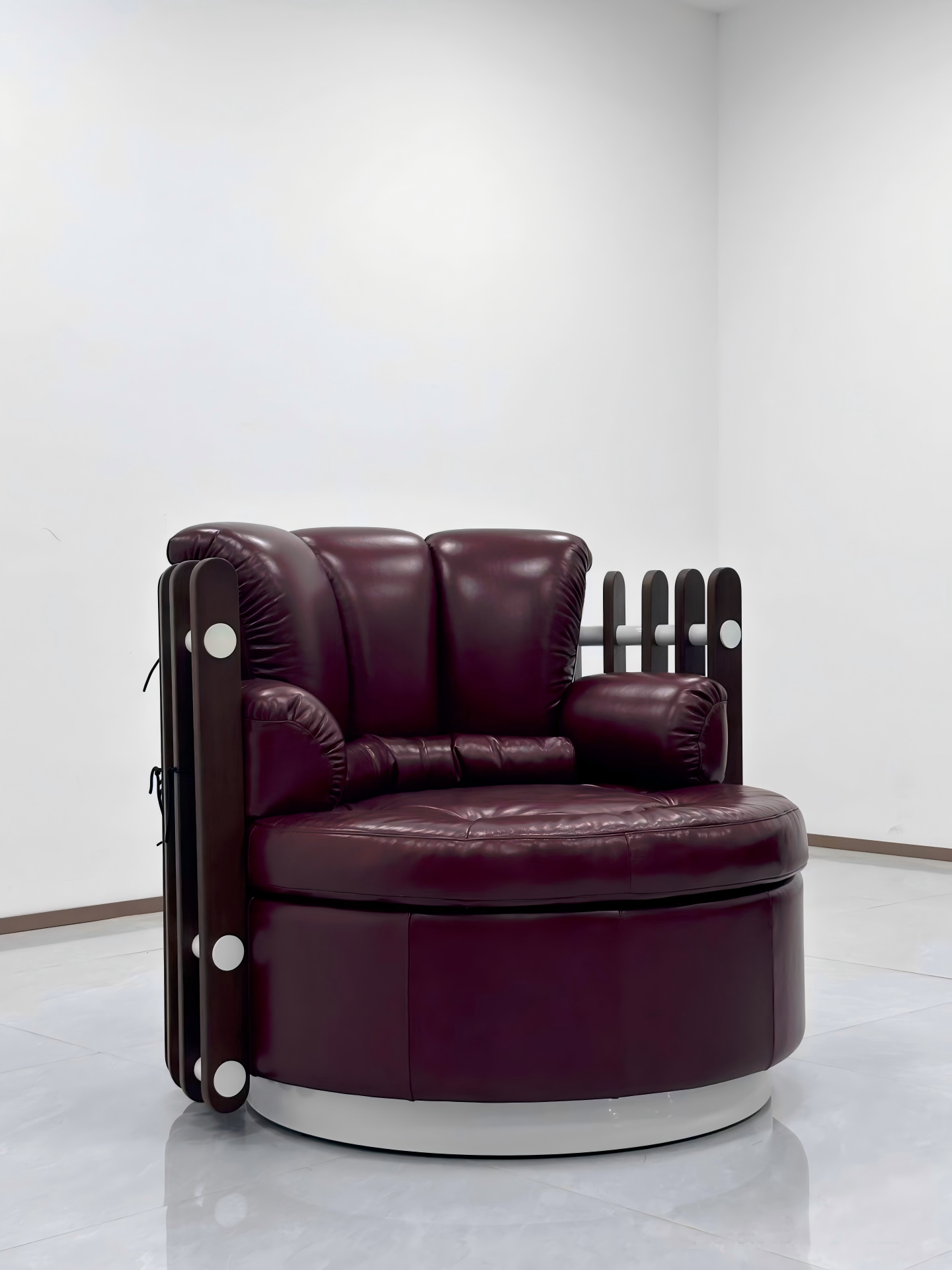 Bespoke D Paul Swivel Armchair