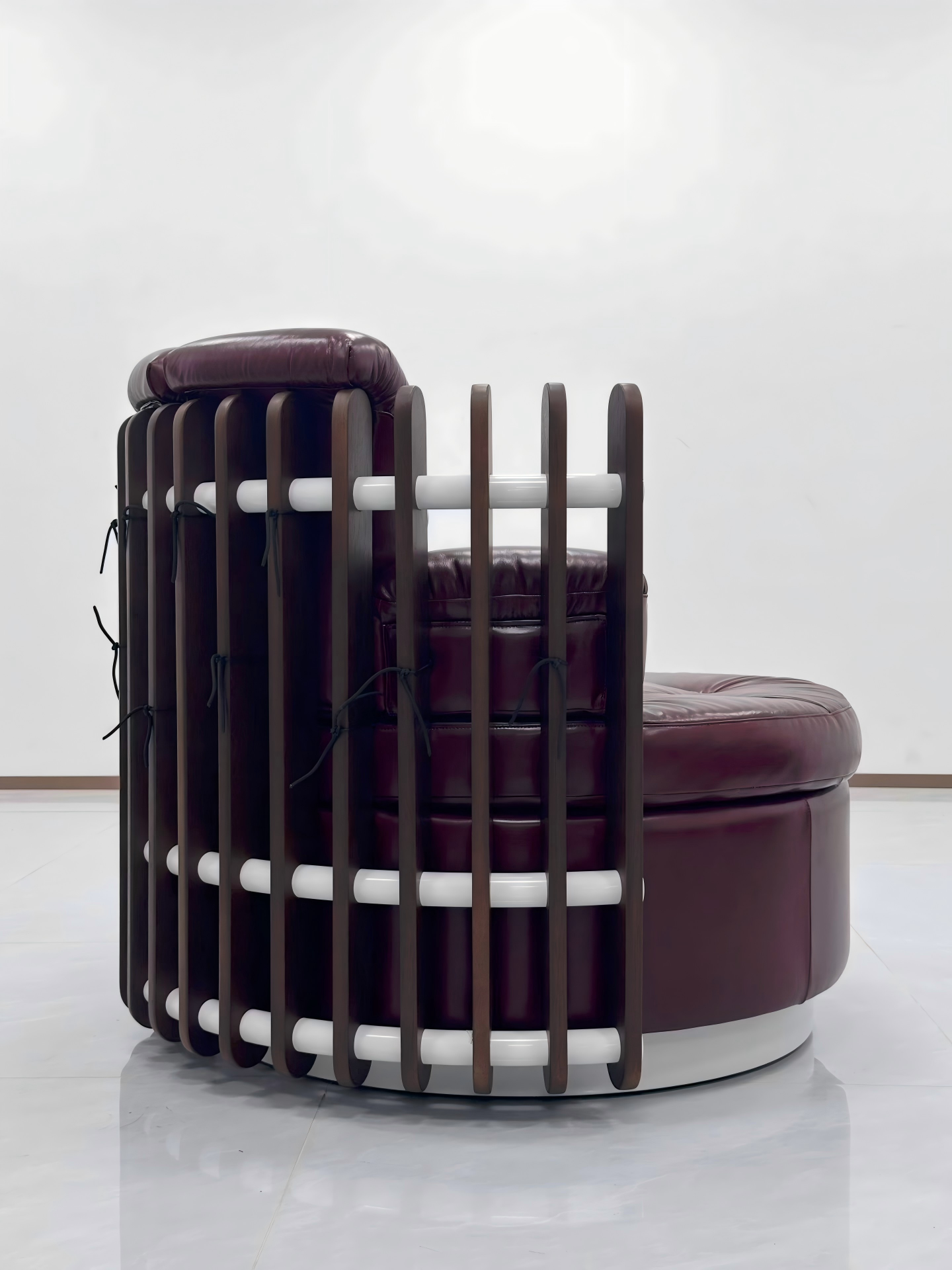 Bespoke D Paul Swivel Armchair