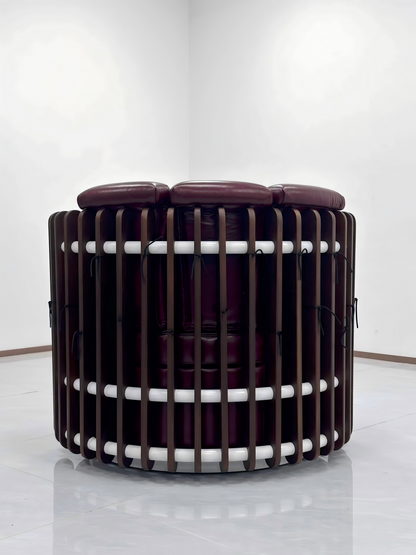 Bespoke D Paul Swivel Armchair