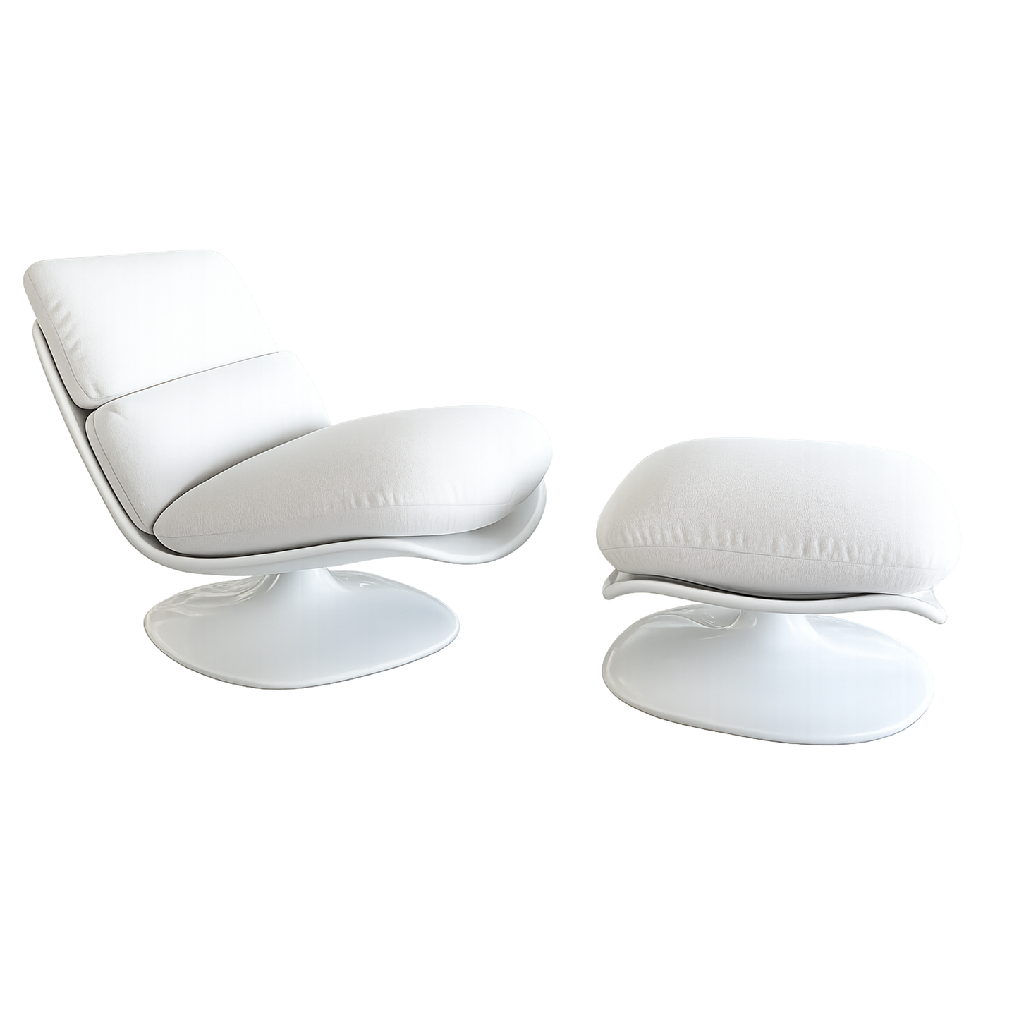 Bespoke Pattie Armchair with Footrest