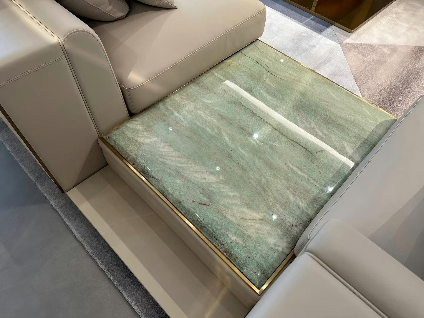 Bespoke Sectional L-shaped Sofa