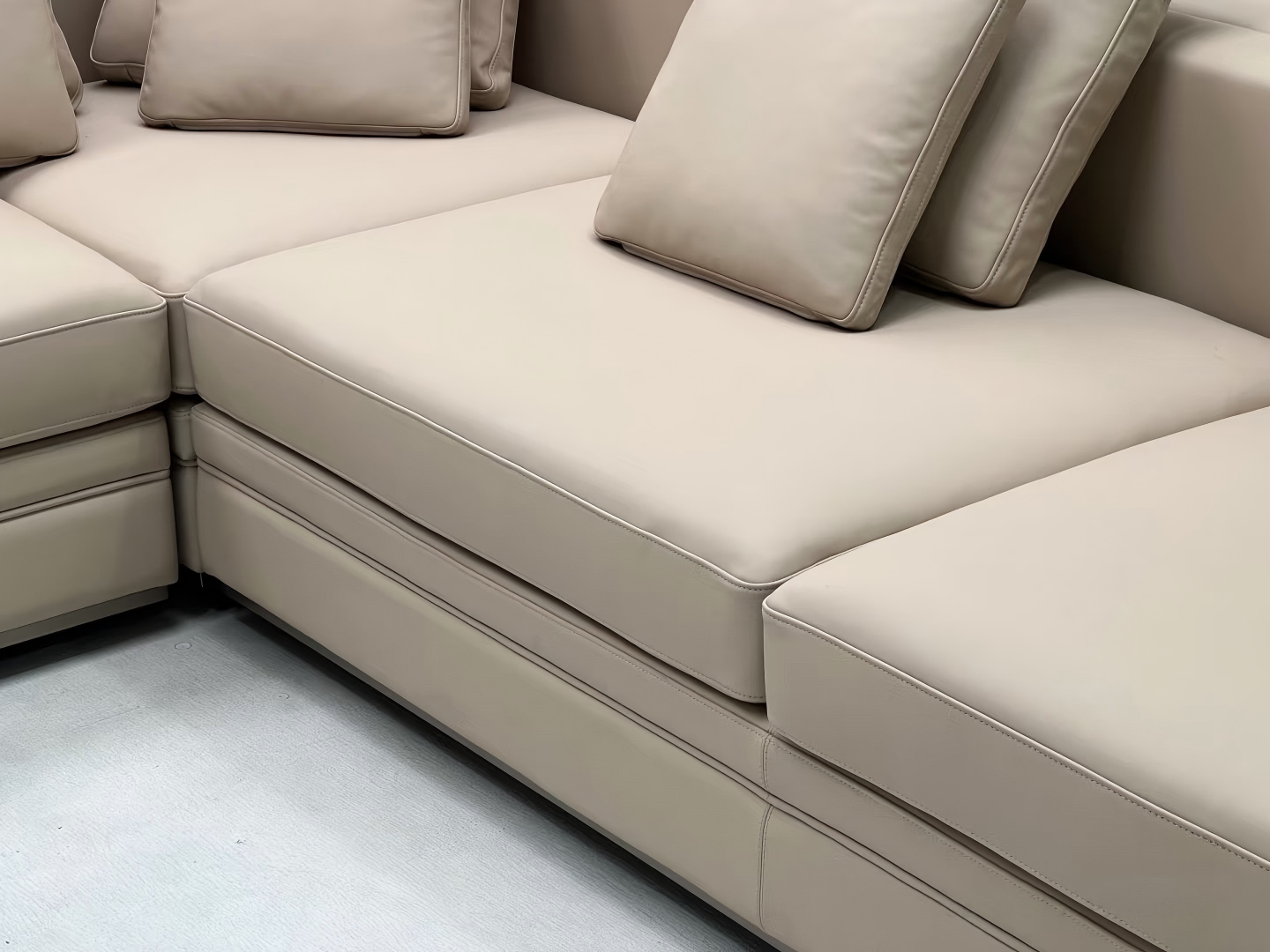 Bespoke Sectional L-shaped Sofa