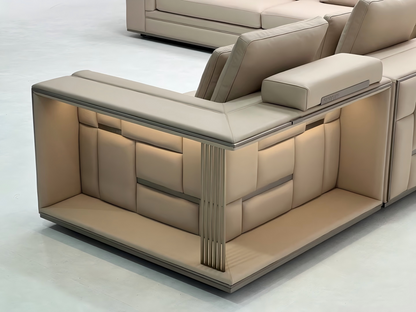 Bespoke Sectional L-shaped Sofa