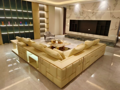 Bespoke Sectional L-shaped Sofa