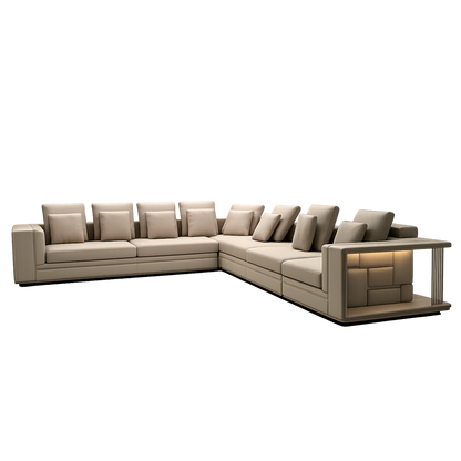 Bespoke Sectional L-shaped Sofa