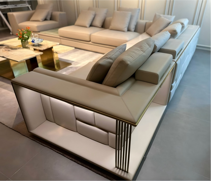 Bespoke Sectional L-shaped Sofa