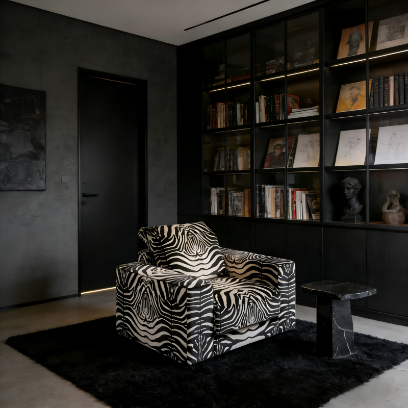 Bespoke Zebra Print Sofa