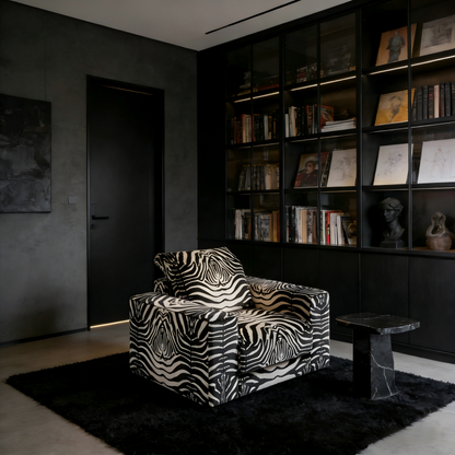 Bespoke Zebra Print Sofa