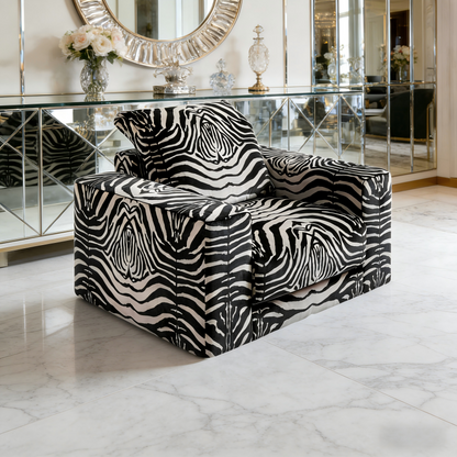 Bespoke Zebra Print Sofa