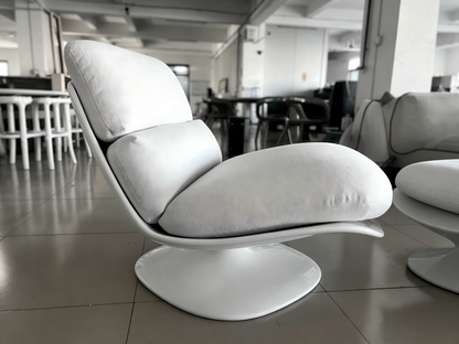 Bespoke Pattie Armchair with Footrest