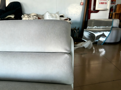 Bespoke Pattie Armchair with Footrest