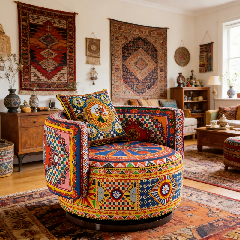 Bespoke Majlis Round Sofa
