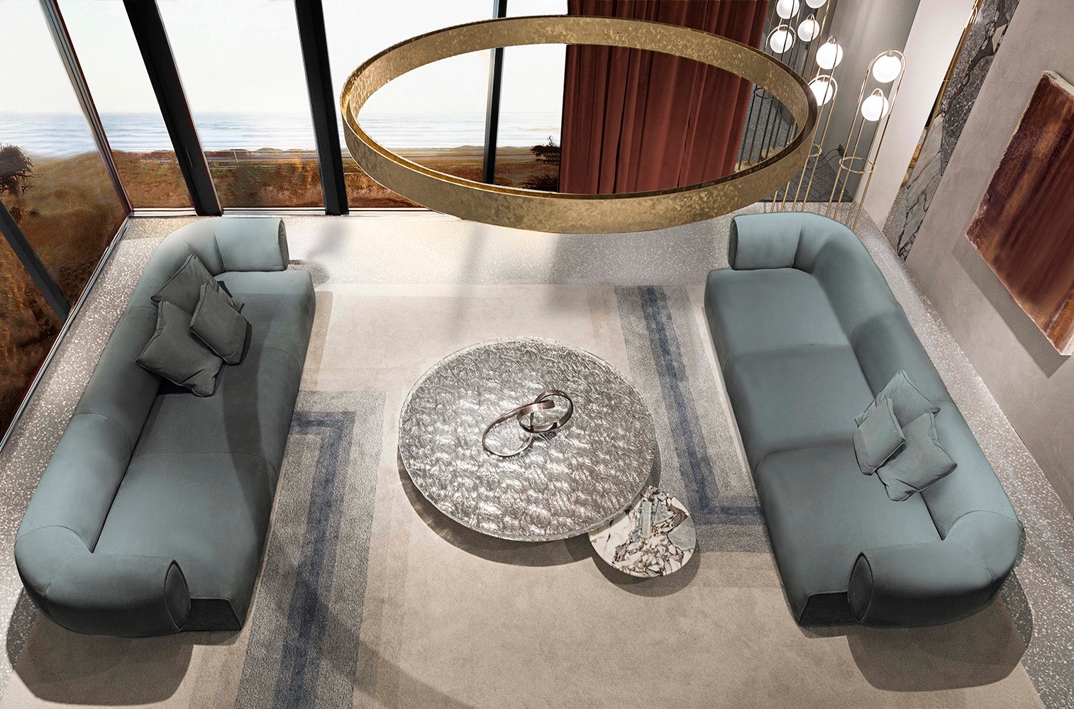 Big Round Coffee Table4