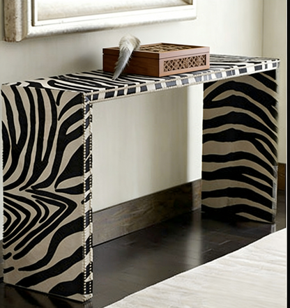 Cowhide Custom Console