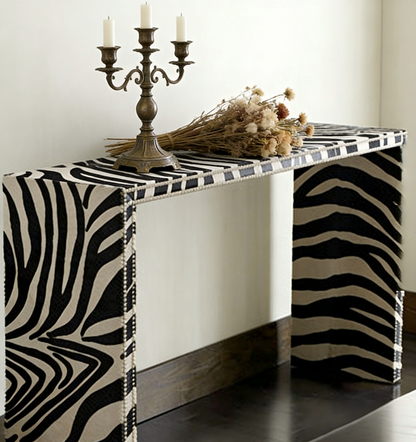 Cowhide Custom Console