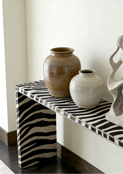 Cowhide Custom Console